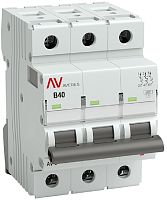 Выключатель автоматический EKF Averes AV-6 3п 40А B 6кА картинка